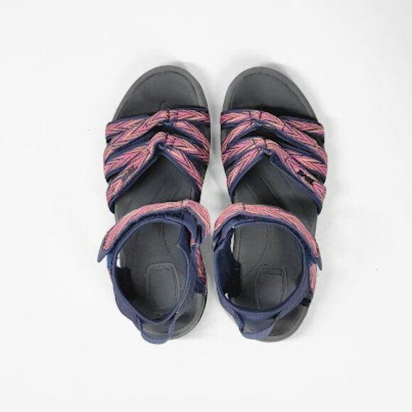 TEVA Women's Tirra Sport Hiking Sandal multi colorway Size 8 EUC - Picture 6 of 10